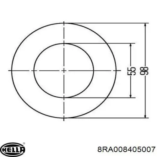  8RA008405007 HELLA