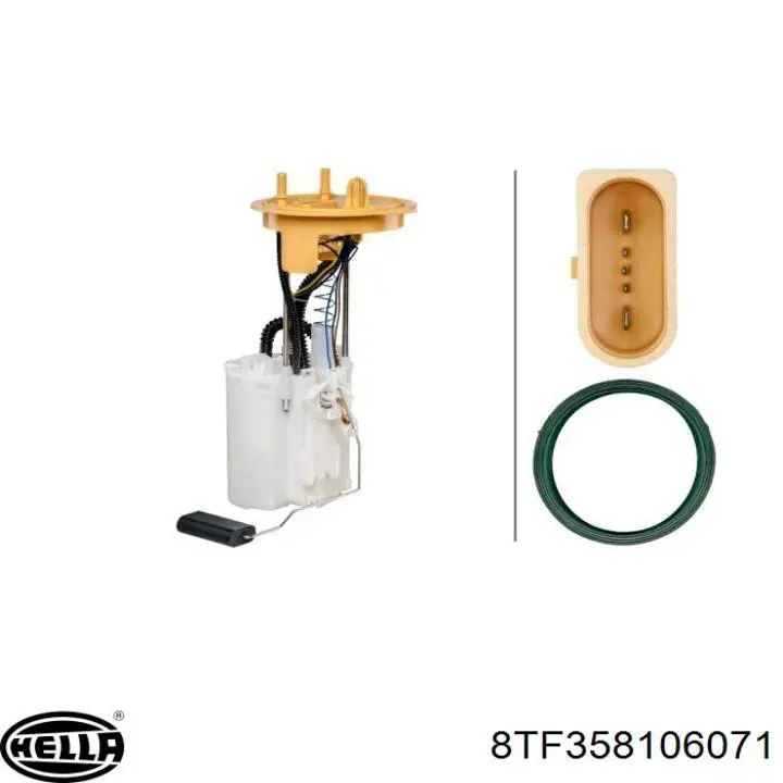 Бензонасос ENT100134 Engitech