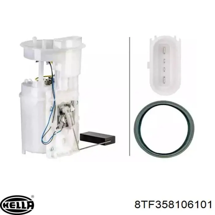 Модуль бензонасоса HELLA 8TF358106101 ціна, від 101.87 USD