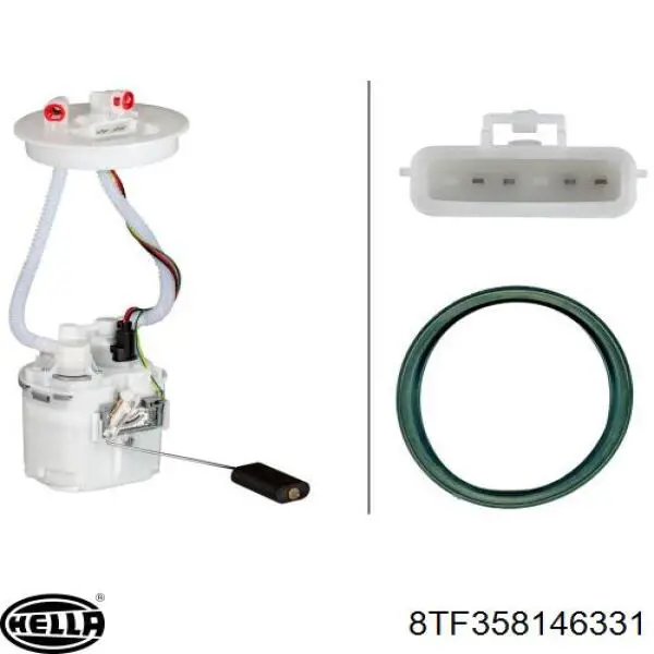 Купити 8TF358146331 HELLA Насос занурювальний в баці