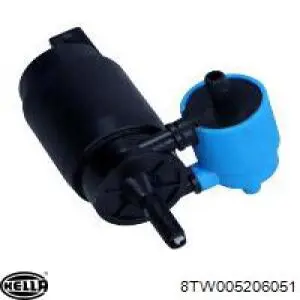 8TW005206051 HELLA Мотор омивача