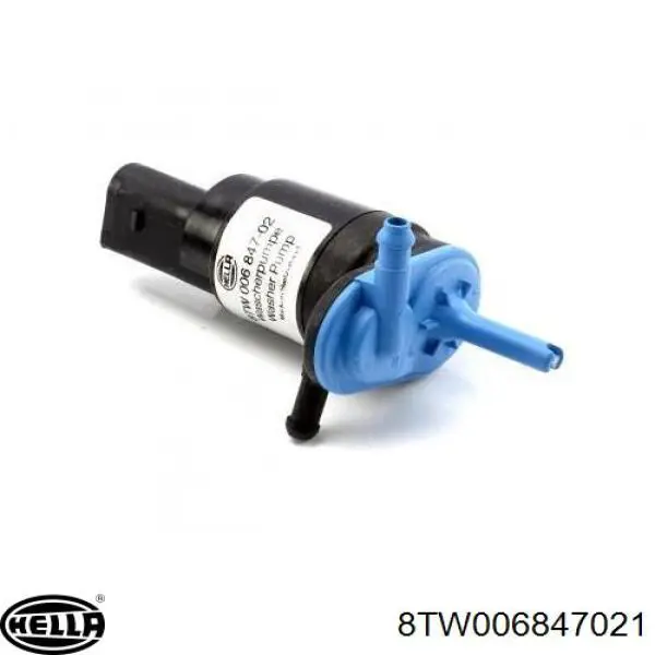 Двигун омивача скла передній/задній HELLA 8TW006847021 ціна, від 7.87 USD
