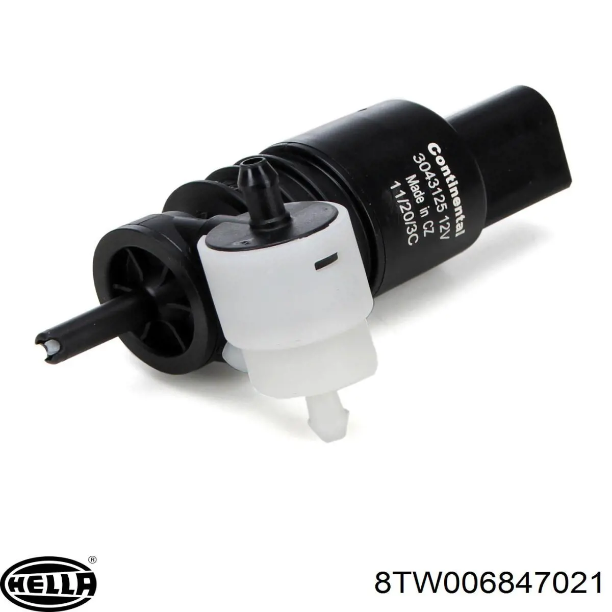 Купити 8TW006847021 HELLA Моторчик омивача скла передній/задній