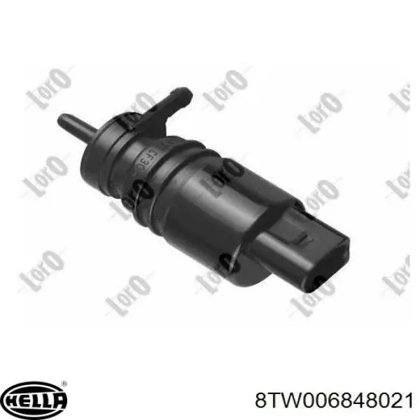 Моторчик омивача переднього скла HELLA 8TW006848021 ціна, від 6.76 USD