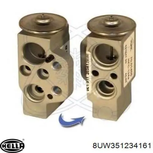 BF0734100001 Bapmic Клапан TRV, кондиціонера