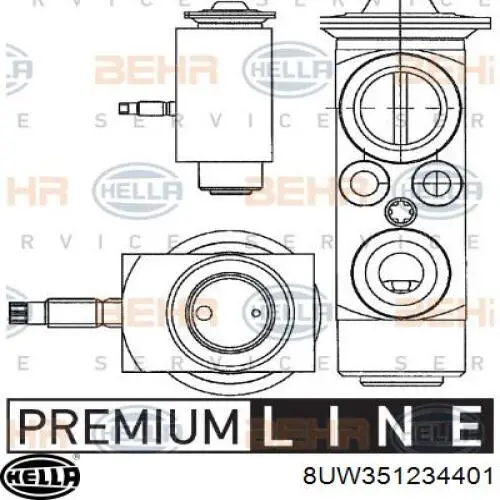  Клапан TRV, кондиціонера Land Rover Freelander 2