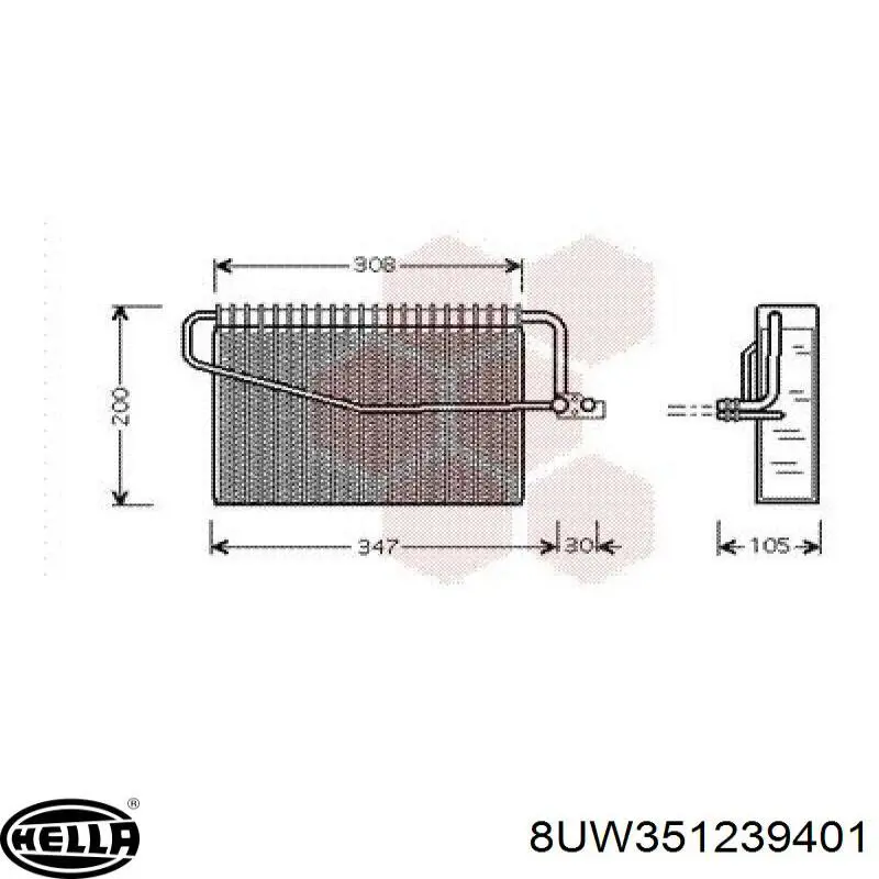 Купити AVE22000P Mahle Original Клапан TRV, кондиціонера