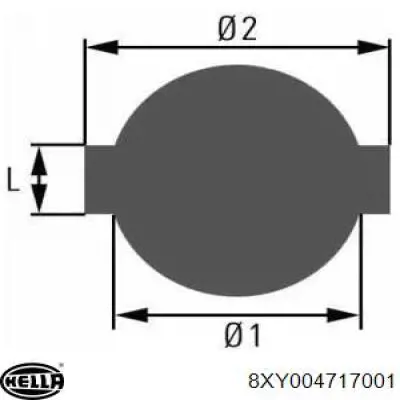 22591475 Tempest Кришка / пробка бензобака