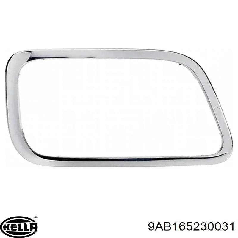 Купити 9AB165230031 HELLA Рамка/облицювання фари правої
