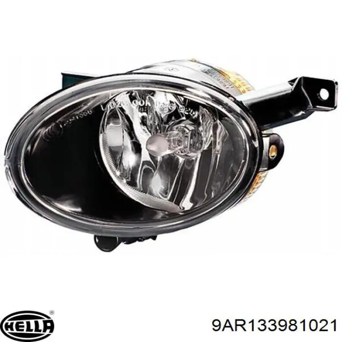 9AR133981021 HELLA Скло протитуманні фари, лівою