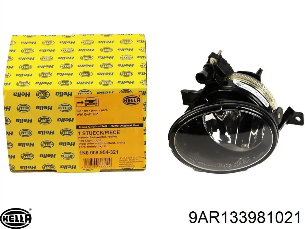 Скло протитуманки, лівої HELLA 9AR133981021 ціна, від 8.80 USD
