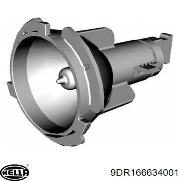 Лампочка галогенова, дальній/ближній HELLA 9DR166634001 ціна, від 38.23 USD