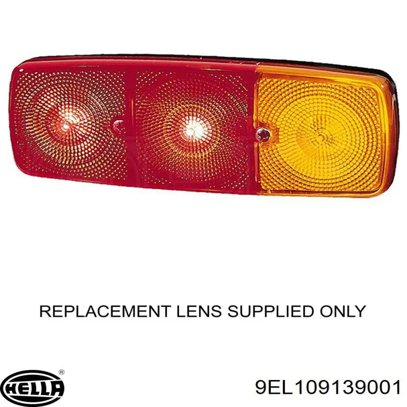 Купити A0015445590 Mercedes Скло ліхтаря заднього