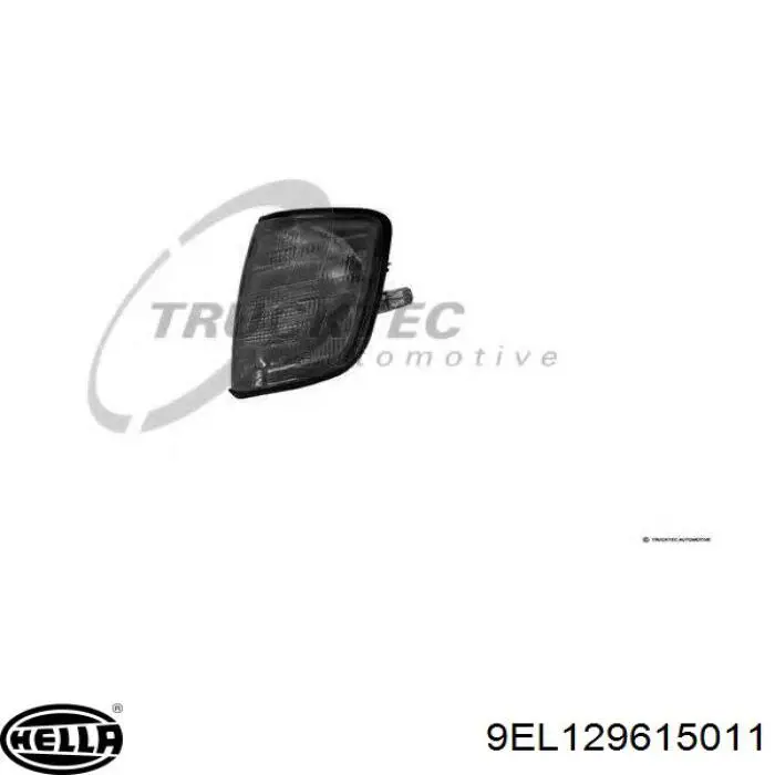 Поворотник лівий HELLA 9EL129615011 ціна, від 9.96 USD