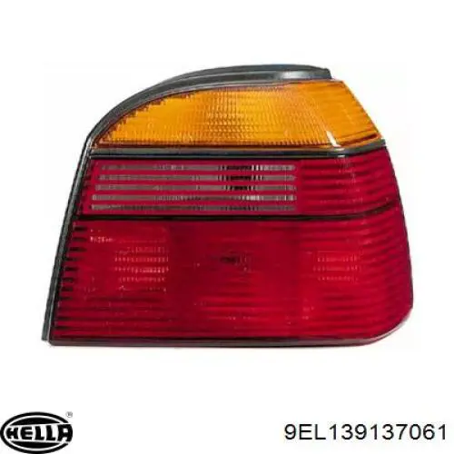 Ліхтар задній лівий HELLA 9EL139137061 ціна, від 22.08 USD