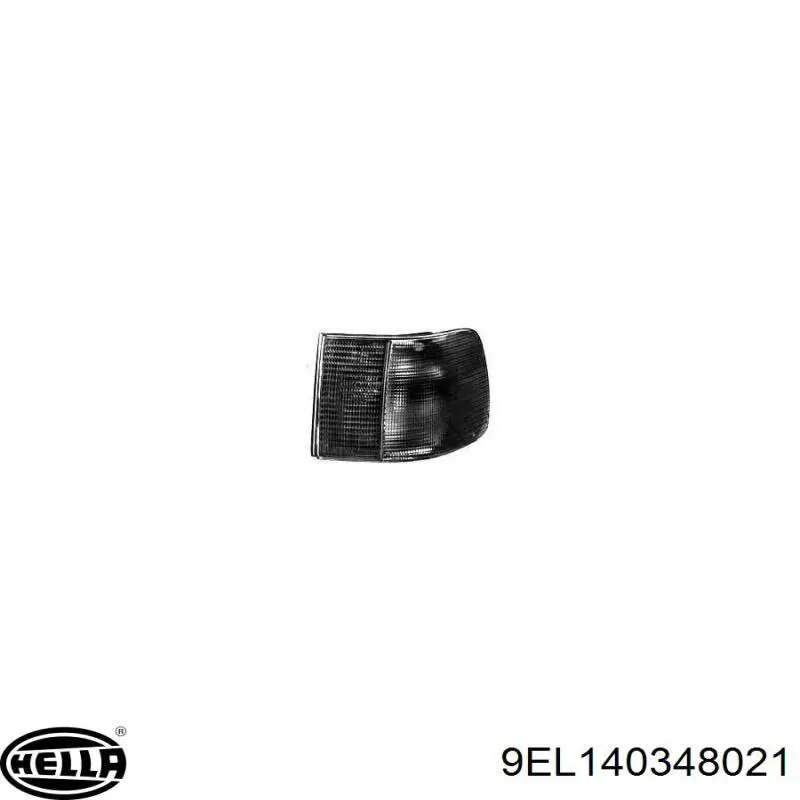 9EL140348021 HELLA Задній правий зовнішній ліхтар