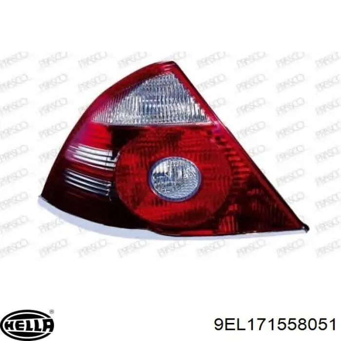 1327489 Ford Задня ліва фара
