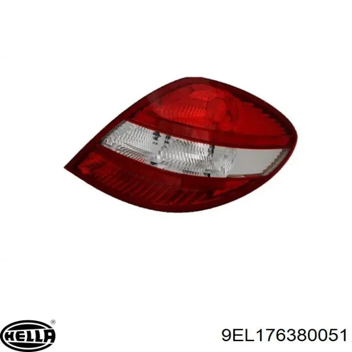 Ліхтар задній лівий Polcar 5520872E ціна, від 72.22 USD