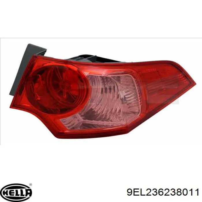 Ліхтар задній правий, зовнішній HELLA 9EL236238011 ціна, від 36.11 USD