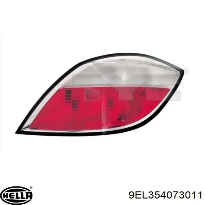 Ліхтар задній лівий Opel 1222434 ціна, від 93.99 USD