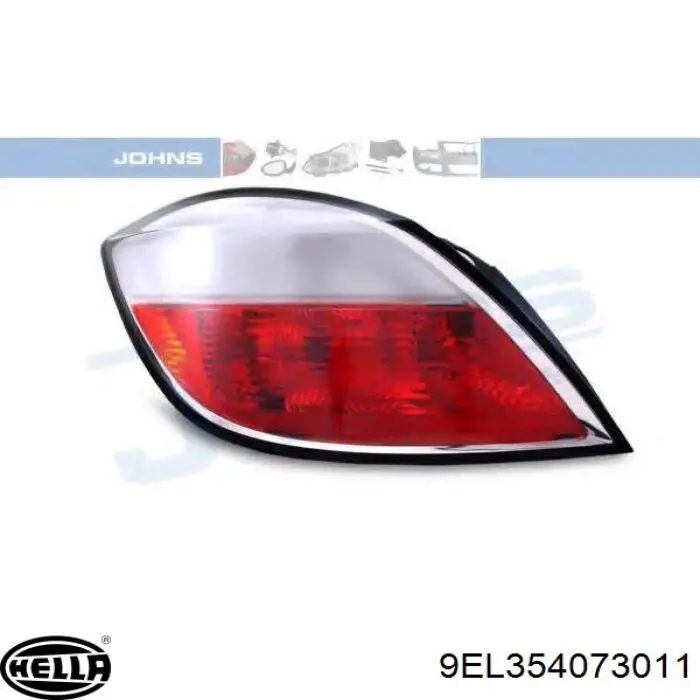 Купити 1222434 Opel Лівий стоп