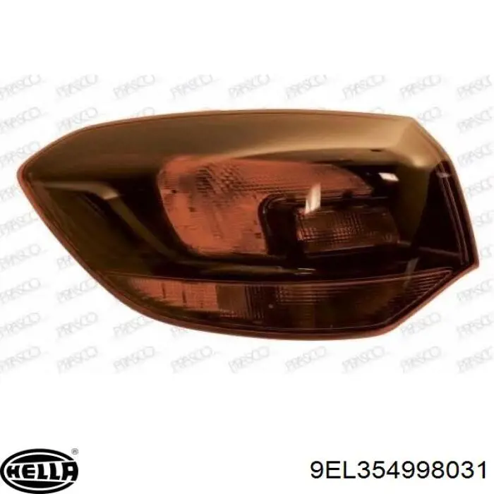 Задня ліва зовнішня фара Polcar 5511876T ціна, від 84.54 USD