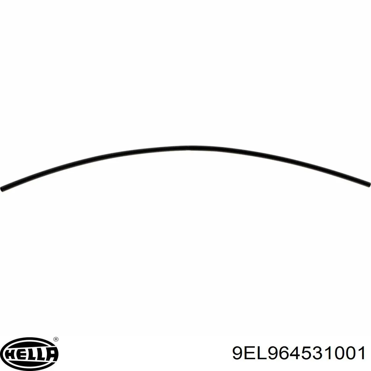 Скло заднього ліхтаря, лівого 9EL964531001 HELLA