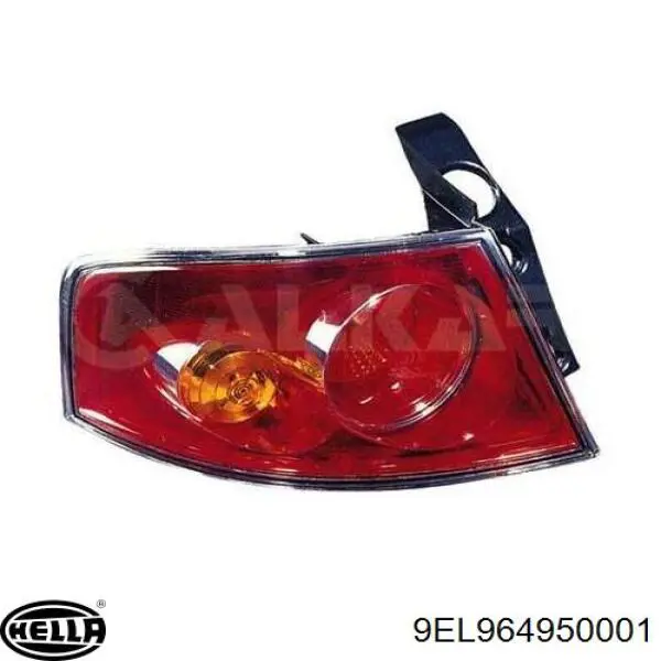Ліхтар задній правий, зовнішній Polcar 6730882H ціна, від 77.17 USD