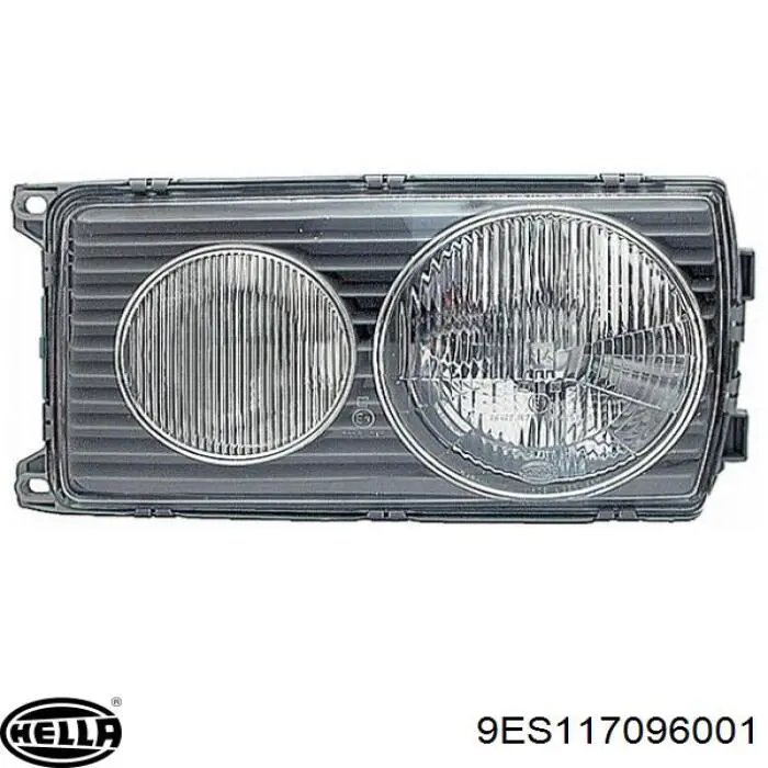 A1238261290 Mercedes Скло фари правої