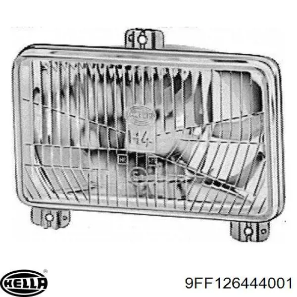 9FF126444001 HELLA Патрон фари
