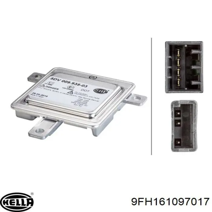 Купити 9FH161097017 HELLA Цоколь (патрон) заднього ліхтаря