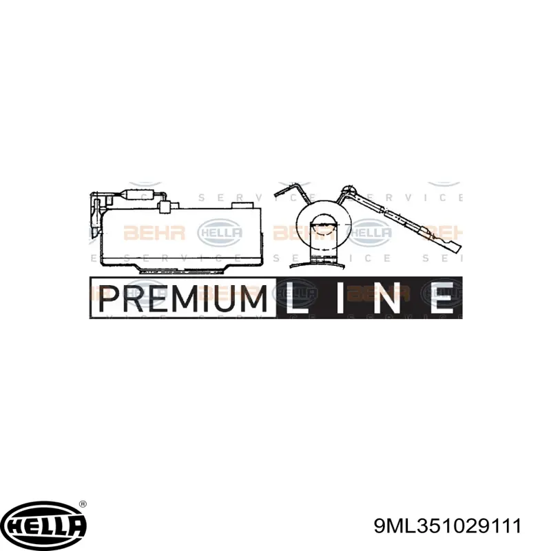 Резистор пічки 9ML351029111 HELLA
