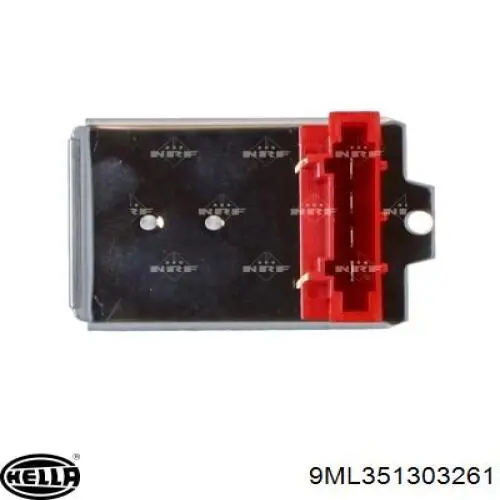 Резистор обігрівача Hans Pries (Topran) 112216 ціна, від 7.05 USD