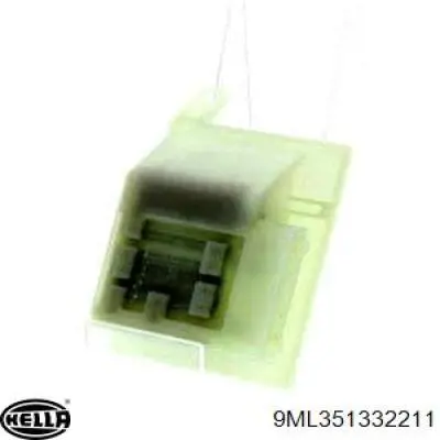 9ML351332211 HELLA резистор (опір пічки, обігрівача салону)