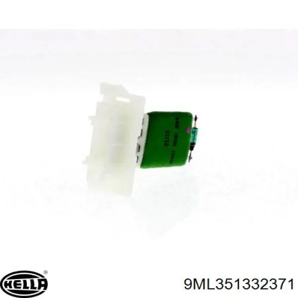 Резистор обігрівача HELLA 9ML351332371 ціна, від 11.51 USD
