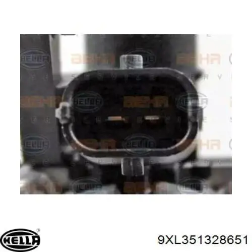 9XL351328651 HELLA Регулюючий клапан охолоджувальної рідини