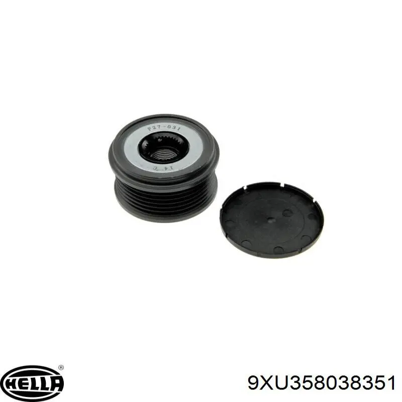 Муфта генератора HELLA 9XU358038351