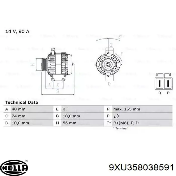 Інерційний шків Ruville 542101 ціна, від 31.54 USD