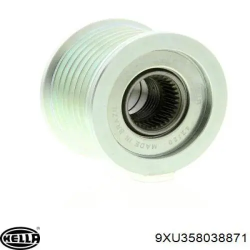 Шків генератора 1676028 Sasic