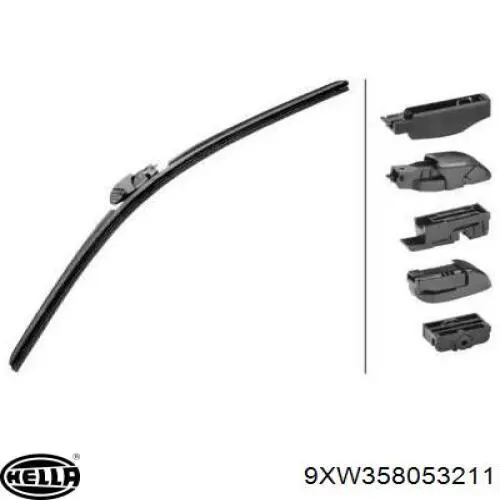 Щітка-двірник лобового скла, водійська VAG 357955425 ціна, від 6.50 USD