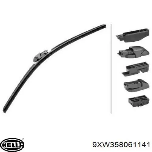 SSF33 Japan Parts Щітка склоочисника задня