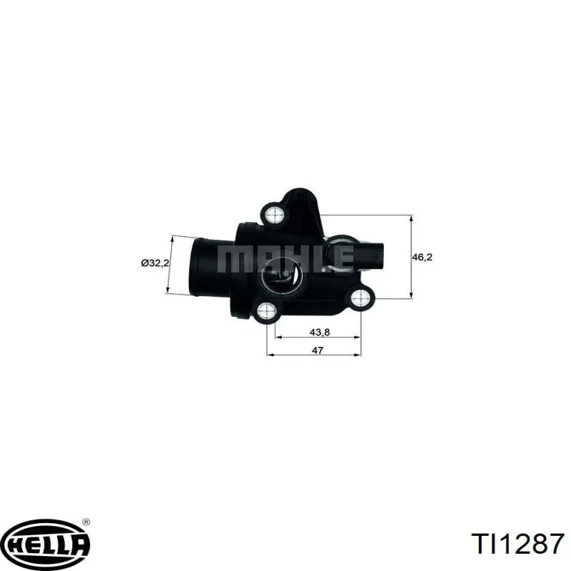 Автомобільний термостат HELLA TI1287 ціна, від 28.08 USD
