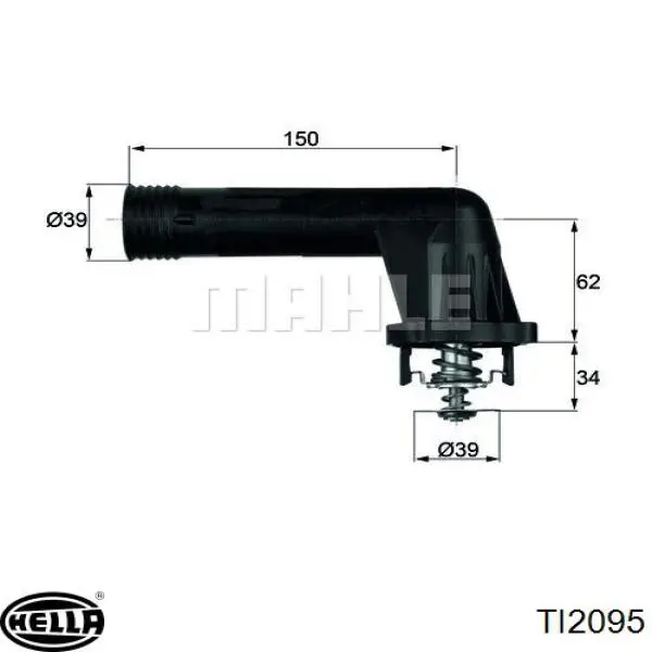Термостат TI2095 HELLA