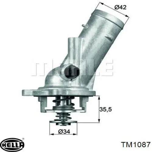 Автомобільний термостат Mercedes A6292000215 ціна, від 53.49 USD