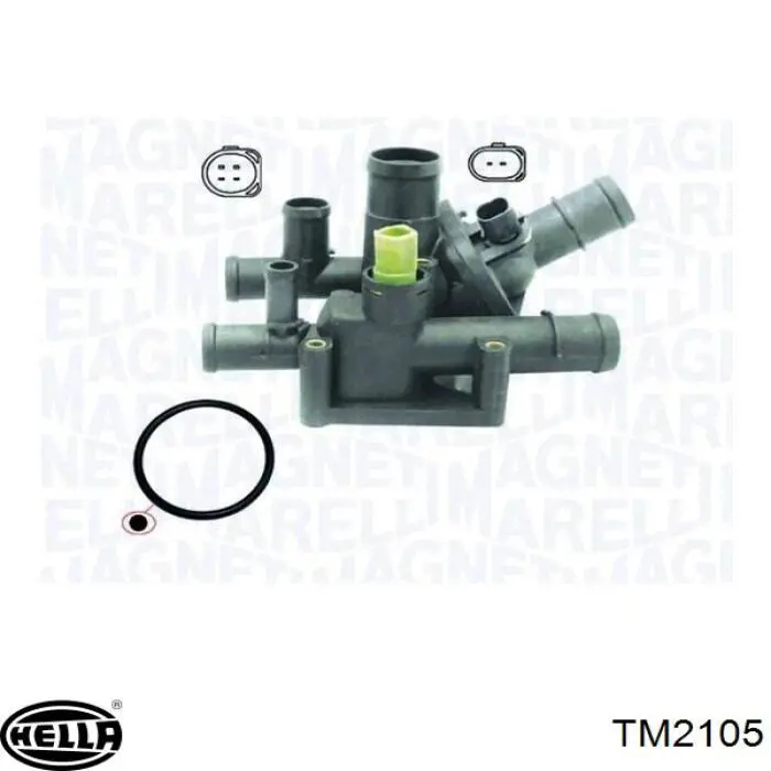 Корпус термостата TM2105 HELLA