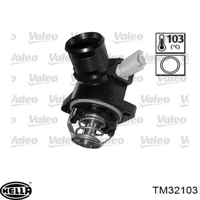 Автомобільний термостат HELLA TM32103 ціна, від 38.24 USD