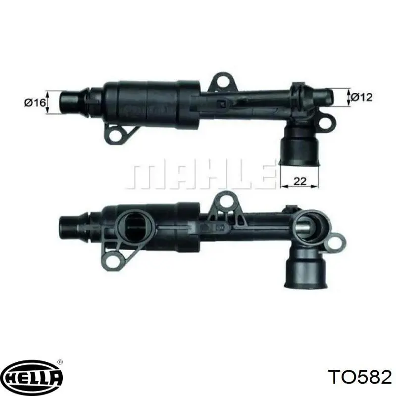 Термостат додатковий HELLA TO582 ціна, від 22.07 USD