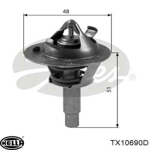 Термостат TX10690D HELLA