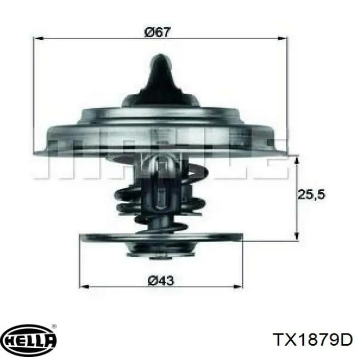 Термостат TX1879D HELLA