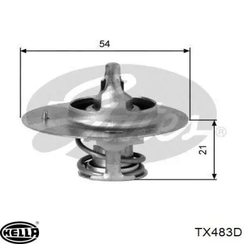 Термостат TX483D HELLA